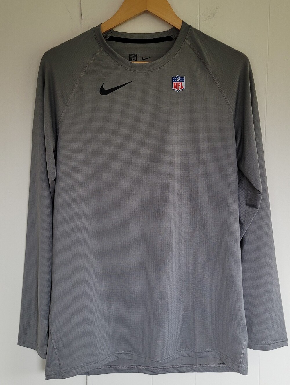 Nike Medium Grey Dri-FIT NFL Performance Long Sleeve